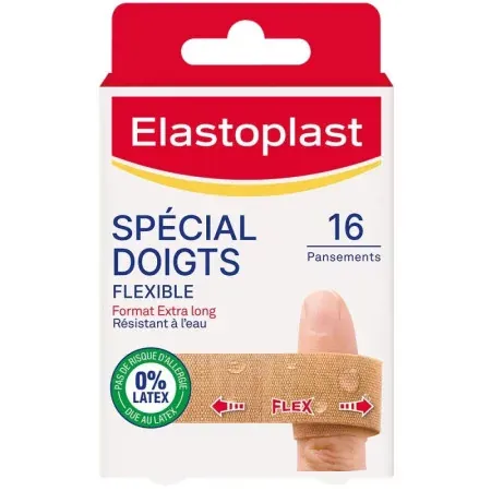 Elastoplast Spécial Doigts Flexible 16 pansements - Univers Pharmacie