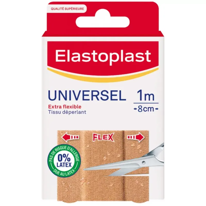 Elastoplast Universel Pansement Extra Flexible 1mX8cm - Univers Pharmacie