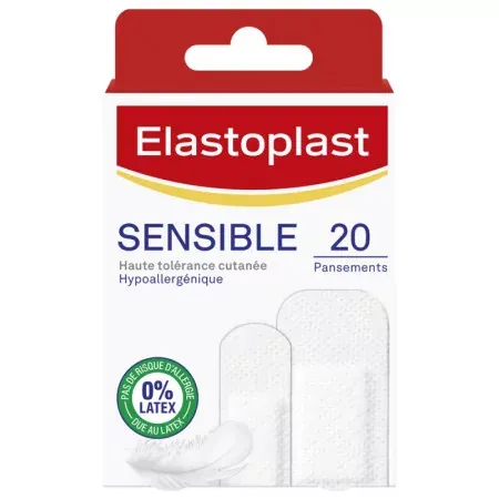 Elastoplast Pansement Sensible X20 - Univers Pharmacie