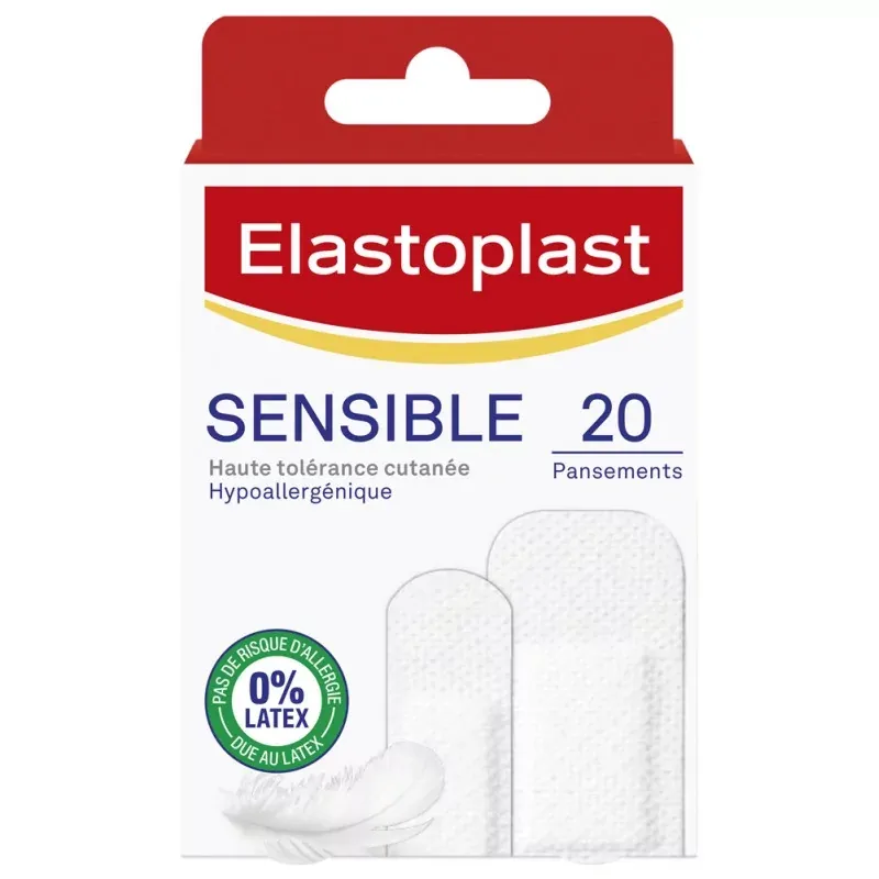 Elastoplast Pansement Sensible X20 - Univers Pharmacie