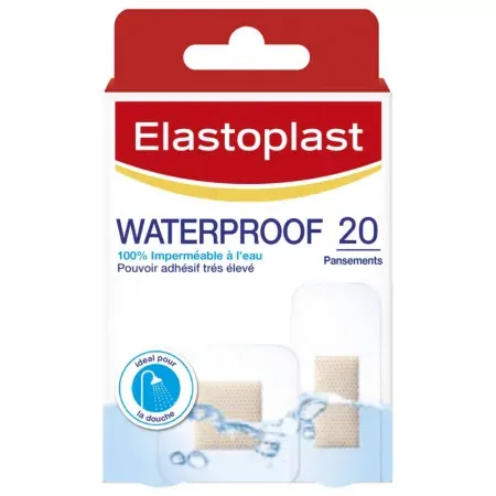Elastoplast Waterproof 20 pansements - Univers Pharmacie