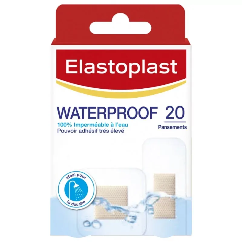 Elastoplast Waterproof 20 pansements - Univers Pharmacie