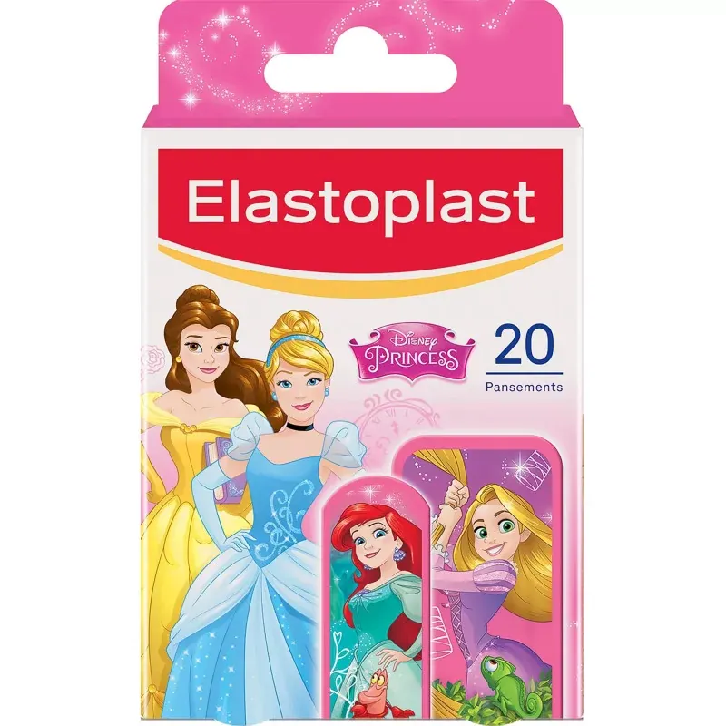 Elastoplast Disney Princess 20 pansements - Univers Pharmacie