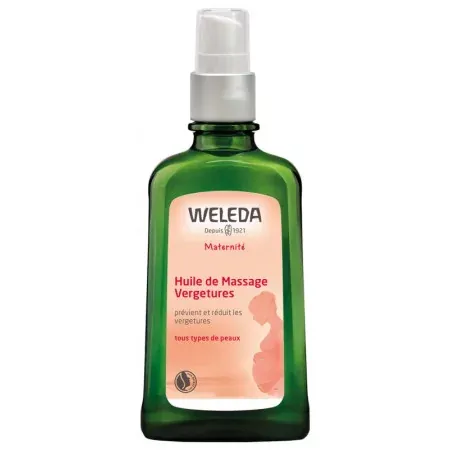 Weleda Huile de Massage Vergetures 100ml - Univers Pharmacie