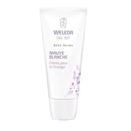 Weleda Bébé Mauve Blanche Crème pour le Change 50ml - Univers Pharmacie
