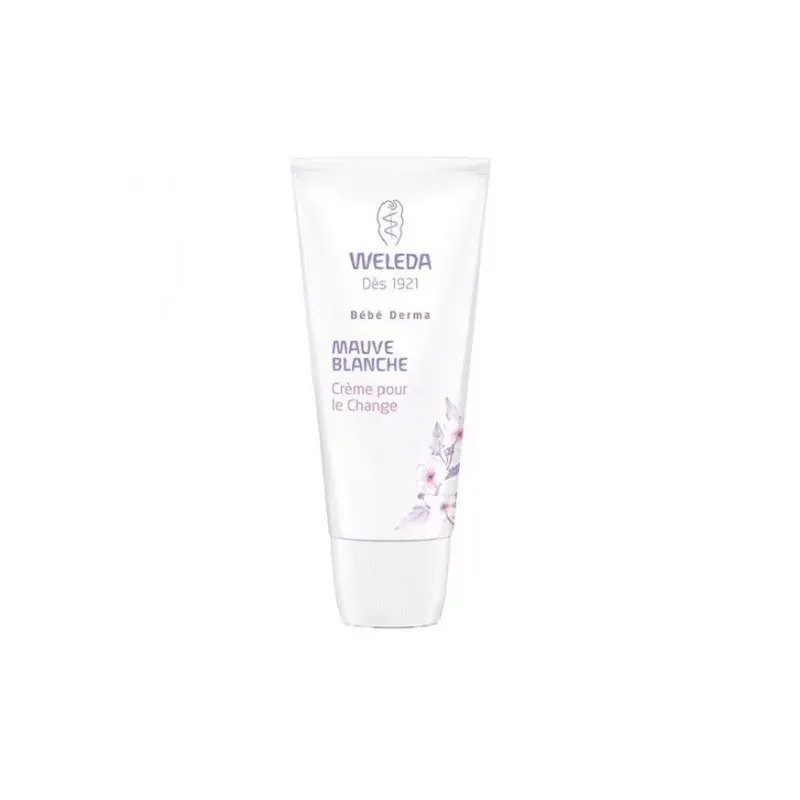 Weleda Bébé Mauve Blanche Crème pour le Change 50ml - Univers Pharmacie
