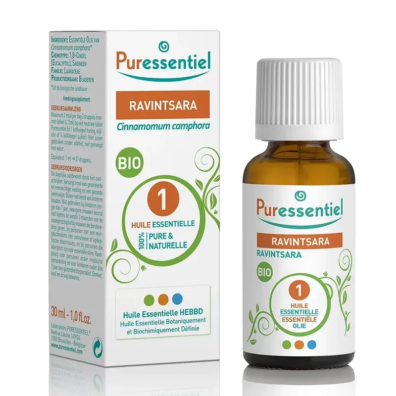 Puressentiel Huile Essentielle Ravintsara Bio 30ml - Univers Pharmacie