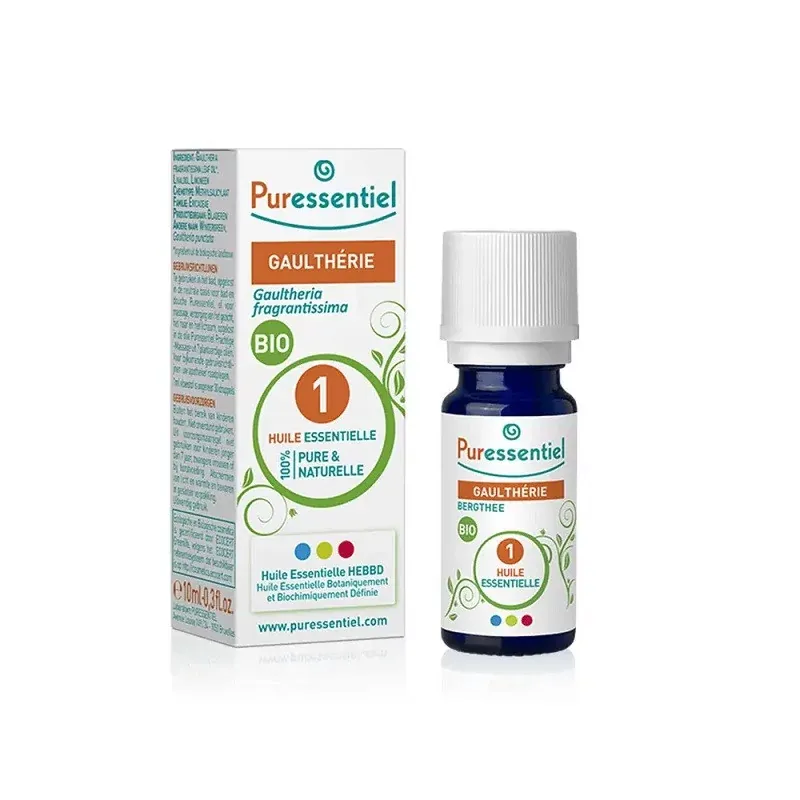 Puressentiel Huile Essentielle Gaulthérie Bio 10ml - Univers Pharmacie