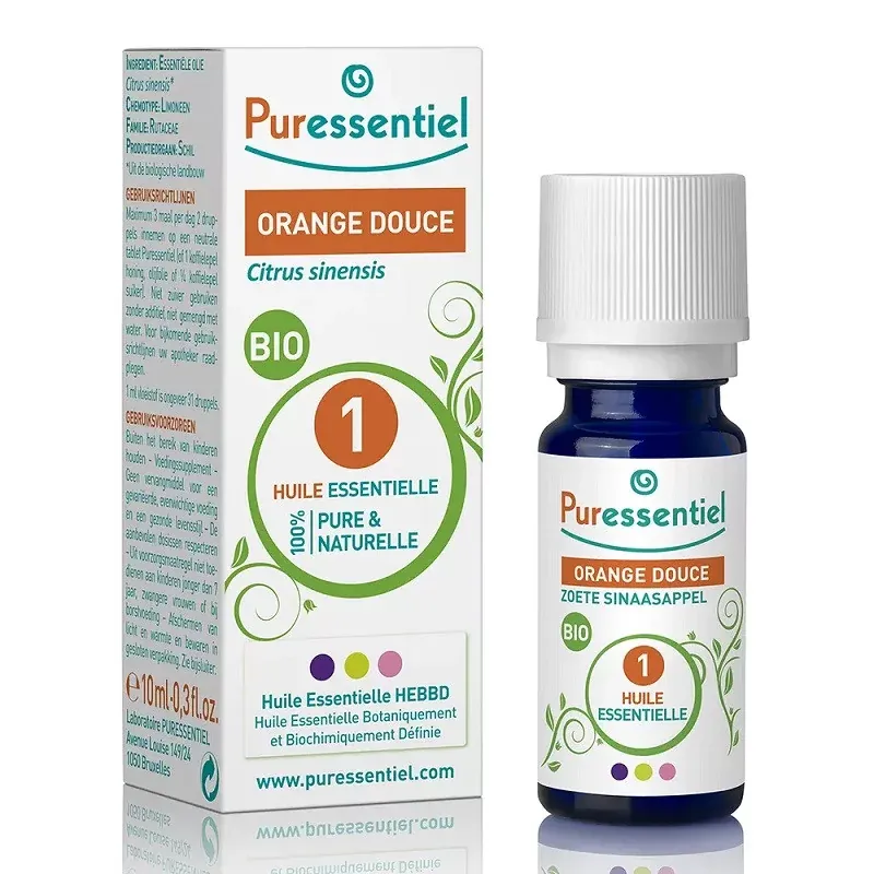 Puressentiel Huile Essentielle Orange Douce Bio 10ml - Univers Pharmacie