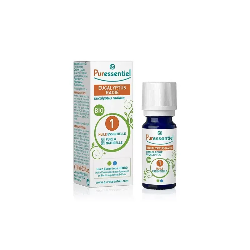 Puressentiel Huile Essentielle Eucalyptus Radié Bio 10ml - Univers Pharmacie