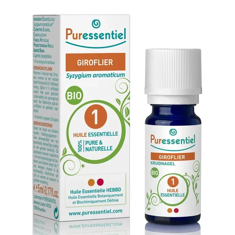Puressentiel Huile Essentielle Giroflier Bio 5ml - Univers Pharmacie