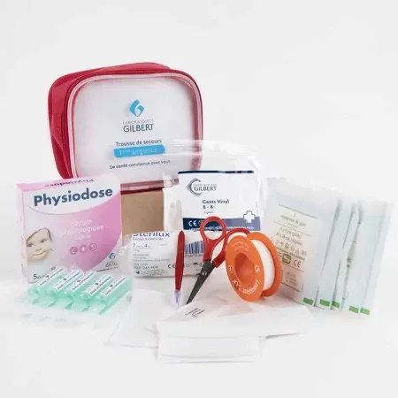 Gilbert Trousse de Secours 1ères Urgences - Contenu