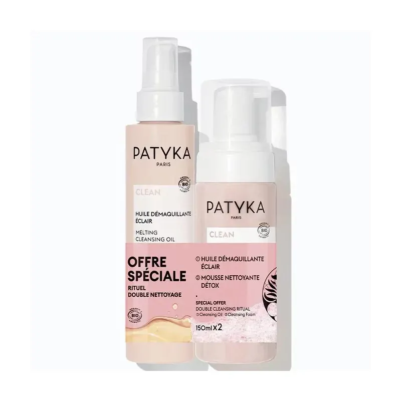 Patyka Clean Rituel Douche Nettoyage Bio 2X150ml - Univers Pharmacie