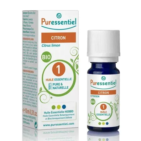 Puressentiel Huile Essentielle Citron Bio 10ml - Univers Pharmacie