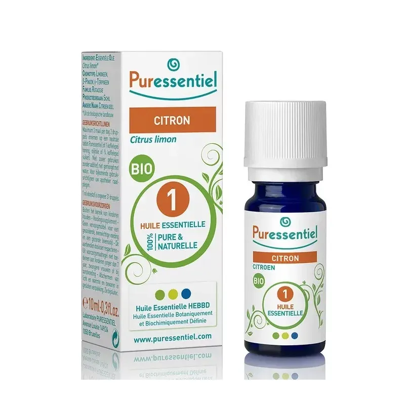 Puressentiel Huile Essentielle Citron Bio 10ml - Univers Pharmacie