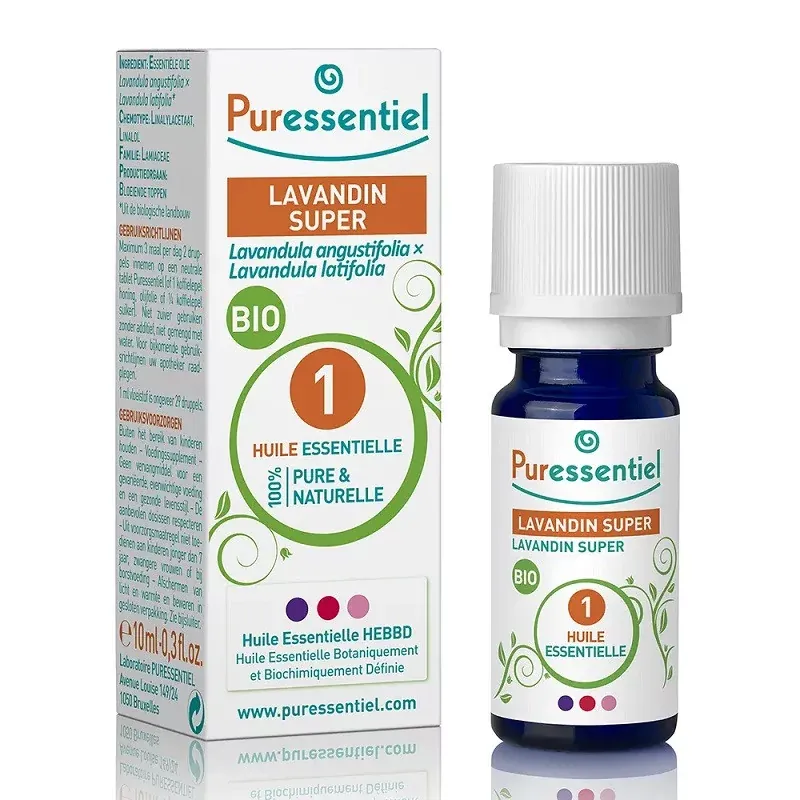 Puressentiel Huile Essentielle Lavandin Super Bio 10ml - Univers Pharmacie