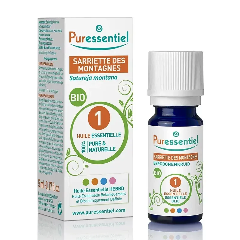 Puressentiel Huile Essentielle Sarriette des Montagnes Bio 5ml - Univers Pharmacie