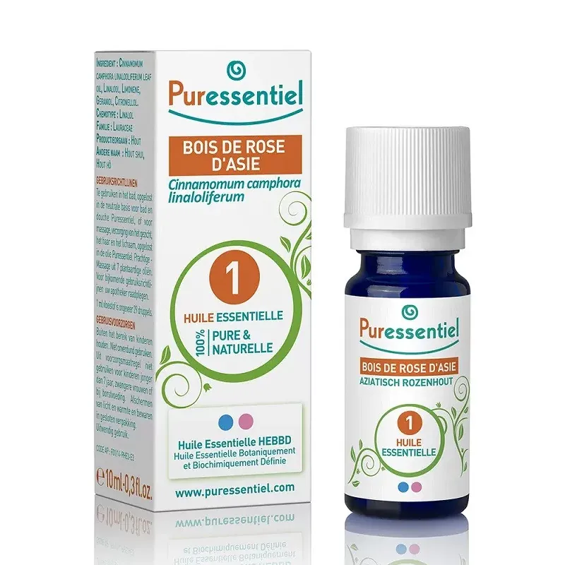 Puressentiel Huile Essentielle Bois de Rose d'Asie Bio 10ml