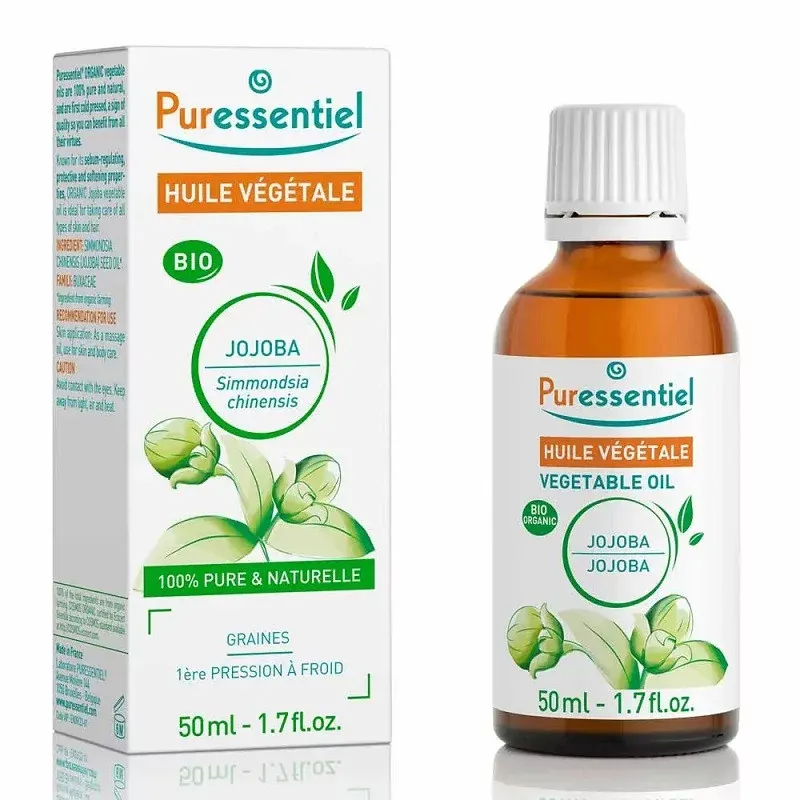Puressentiel Huile Végétale Bio Jojoba 50ml - Univers Pharmacie