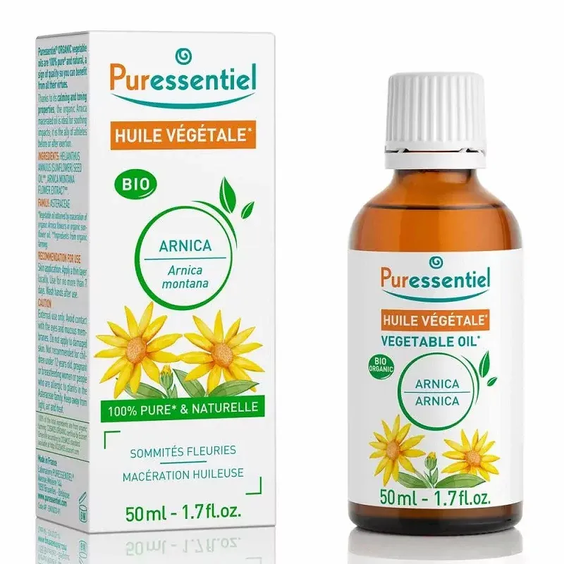Puressentiel Huile Végétale Bio Arnica 50ml - Univers Pharmacie
