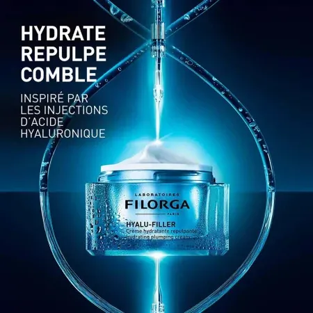 Filorga Hyalu-Filler Crème Hydratante Repulpante 50ml - Hydrate, repulpe, comble