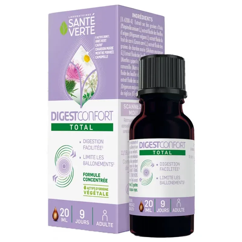 Santé Verte DigestConfort Total 20ml - Univers Pharmacie