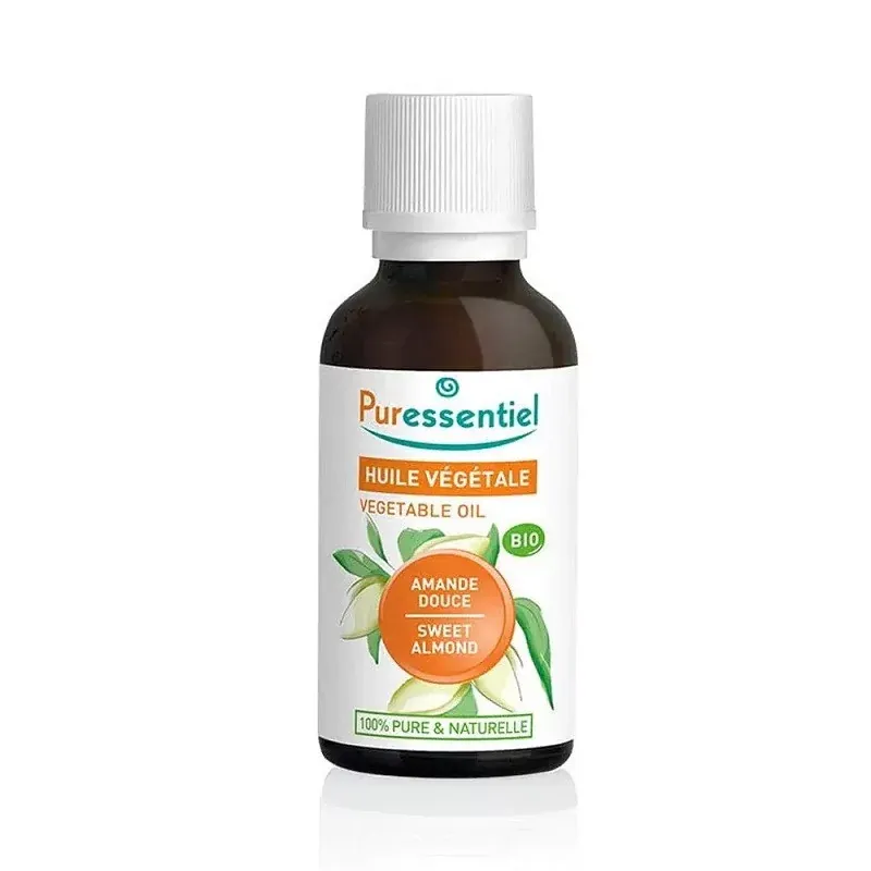 Puressentiel Huile Végétale Bio Amande Douce 50ml - Univers Pharmacie