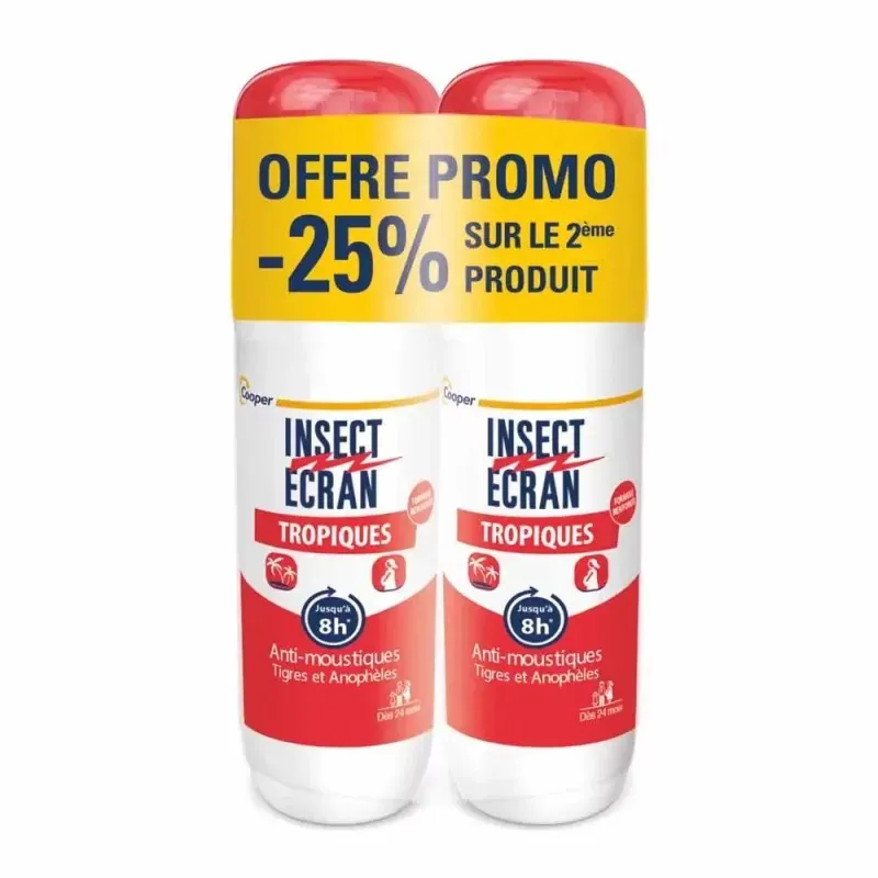 Insect Ecran Tropiques 2X75ml - Univers Pharmacie