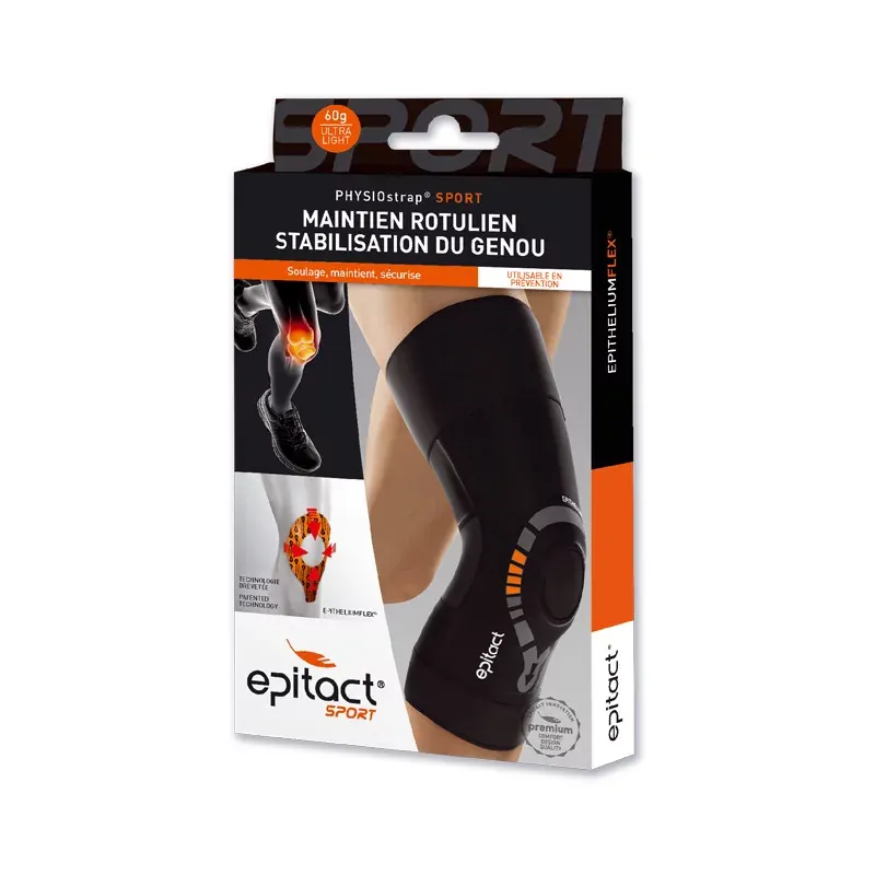 Epitact Sport PhysioStrap Sport Maintien Rotulien Taille L - Univers Pharmacie