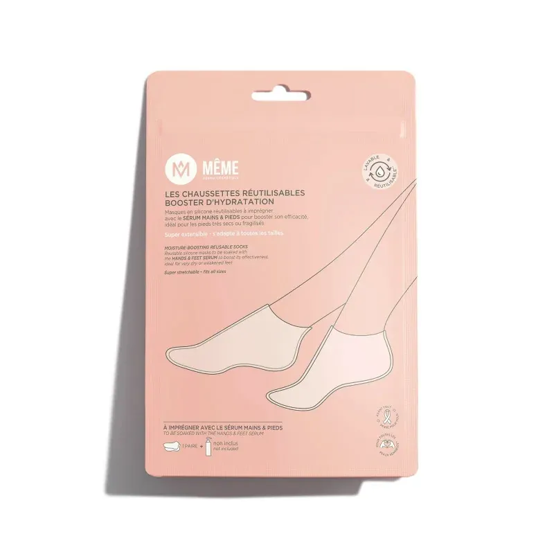 Même Les Chaussettes Réutilisables Booster Hydratation - Univers Pharmacie