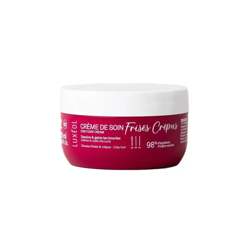 Luxéol Crème de Soin Frisés Crépus 250ml - Univers Pharmacie