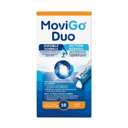 MoviGo Duo Double Action 10 sachets - Univers Pharmacie