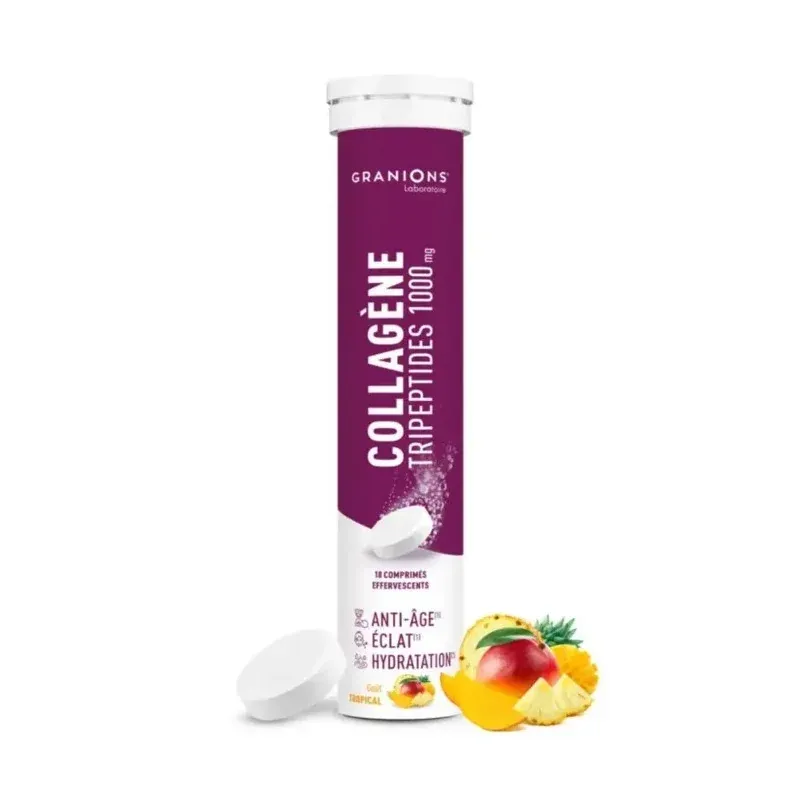 Granions Collagène Tripeptides 1000mg 18 comprimés - Univers Pharmacie