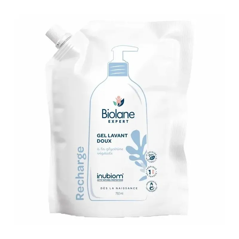 Biolane Gel Lavant Doux Recharge 750ml - Univers Pharmacie