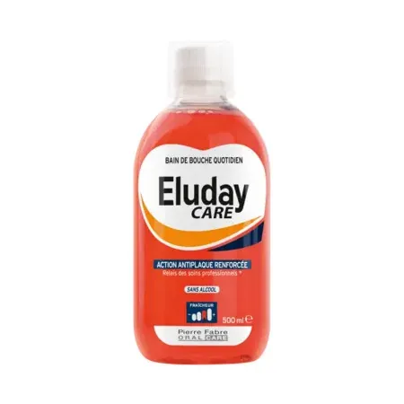 Eluday Care Bain de Bouche Sans Alcool 500ml - Univers Pharmacie