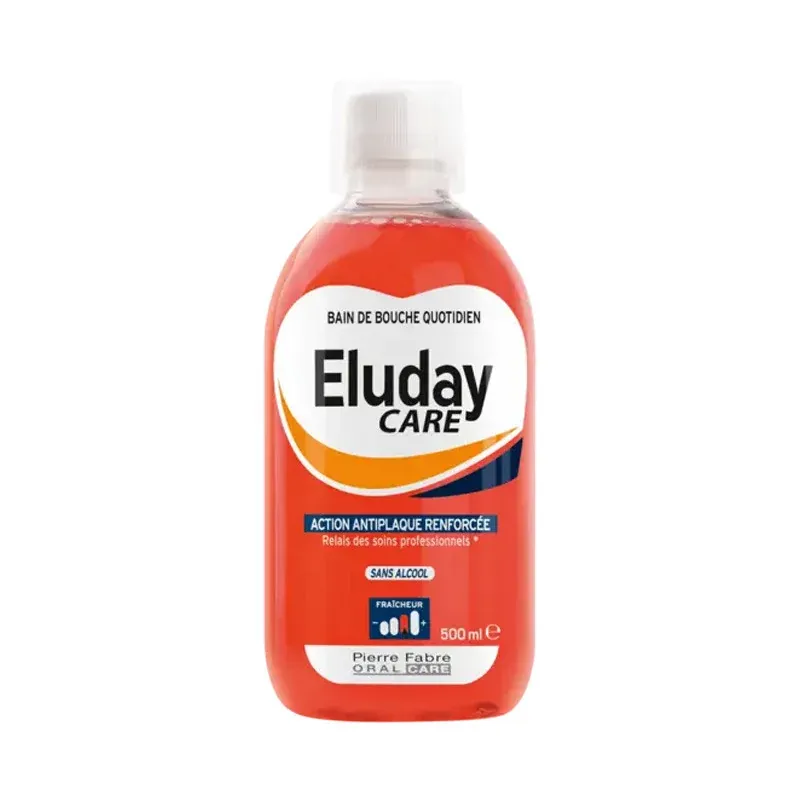 Eluday Care Bain de Bouche Sans Alcool 500ml - Univers Pharmacie