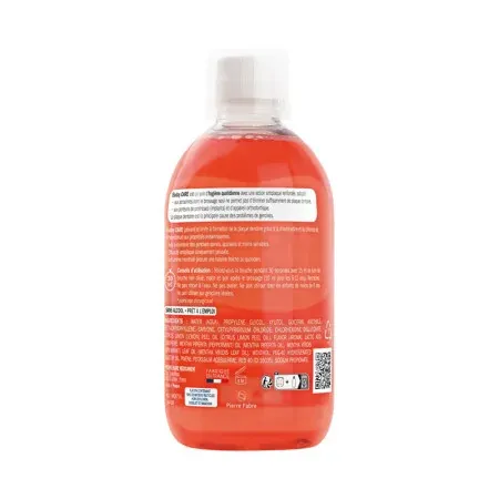 Eluday Care Bain de Bouche Sans Alcool 500ml - Dos du flacon