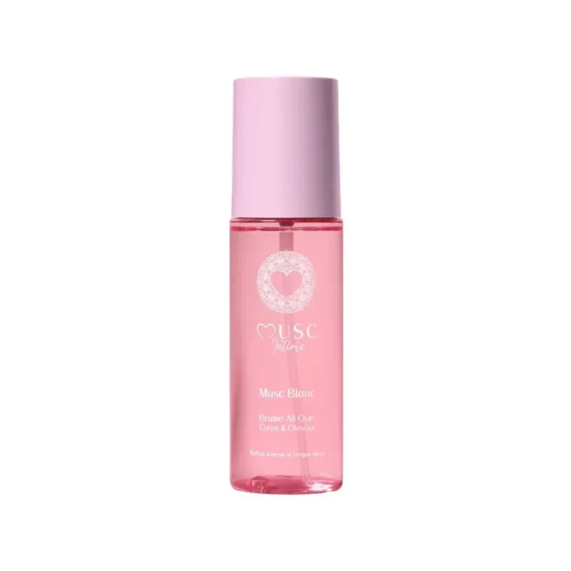 Musc Intime Musc Blanc Brume All Over Corps et Cheveux 100ml - Univers Pharmacie