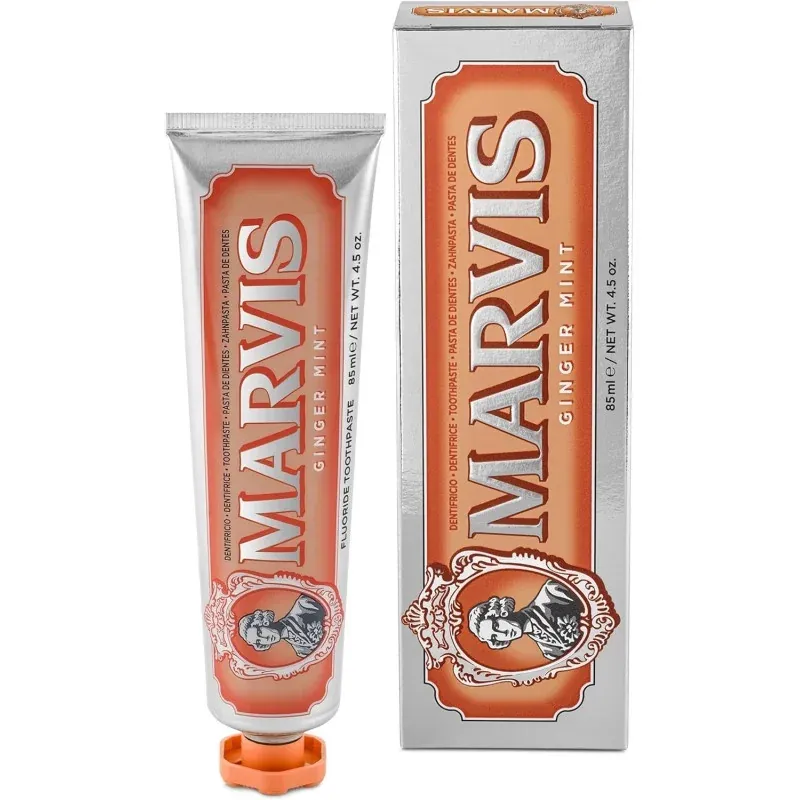 Marvis Dentifrice Menthe & Gingembre 85ml - Univers Pharmacie