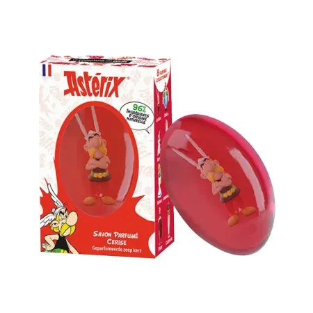 Le Comptoir du Bain Astérix Savon Parfumé Cerise 75g - Univers Pharmacie