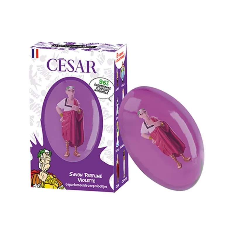 Le Comptoir du Bain César Savon Parfumé Violette 75g - Univers Pharmacie