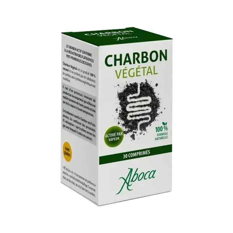 Aboca Charbon Végétal 30 comprimés - Univers Pharmacie