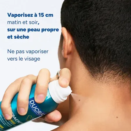 Ducray Keracnyl Spray Corps Asséchant Anti-boutons 150ml - Conseil d'application