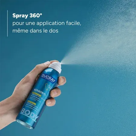 Ducray Keracnyl Spray Corps Asséchant Anti-boutons 150ml - Spray 360°