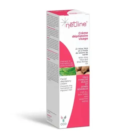 Netline Crème Dépilatoire Visage 75ml - Univers Pharmacie