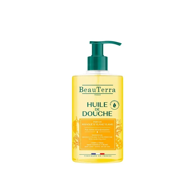 BeauTerra Huile de Douche Mangue Ylang Ylang 750ml - Univers Pharmacie