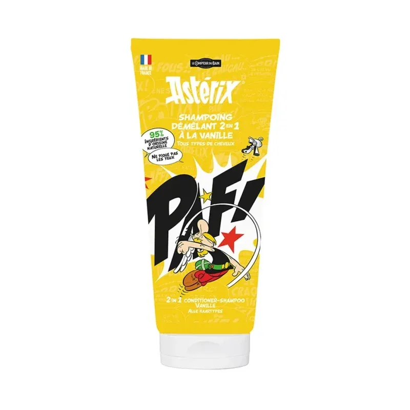 Le Comptoir du Bain Astérix Gel Douche 3-en-1 Vanille 200ml - Univers Pharmacie