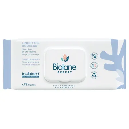 Biolane Lingettes Douceur X72 - Univers Pharmacie