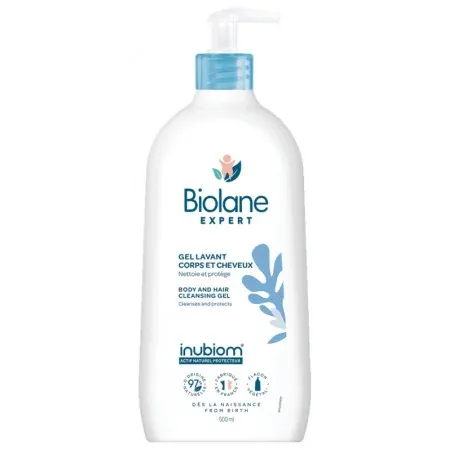 Biolane Gel Lavant Corps et Cheveux 500ml - Univers Pharmacie