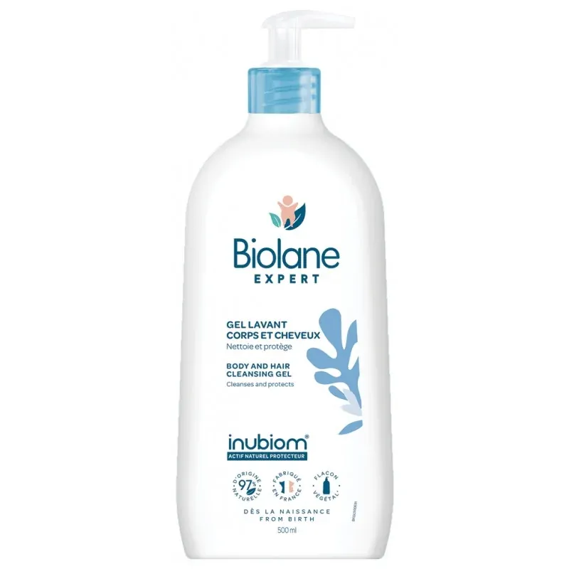 Biolane Gel Lavant Corps et Cheveux 500ml - Univers Pharmacie